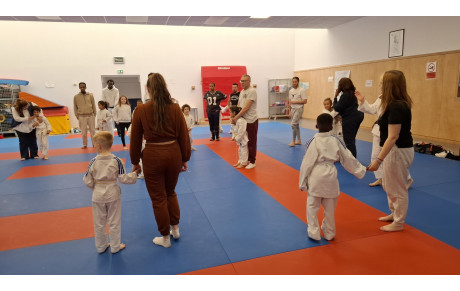 Eveil Judo parents enfants 26 mars 2026
